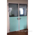 HPL Door with Visual Glass Design